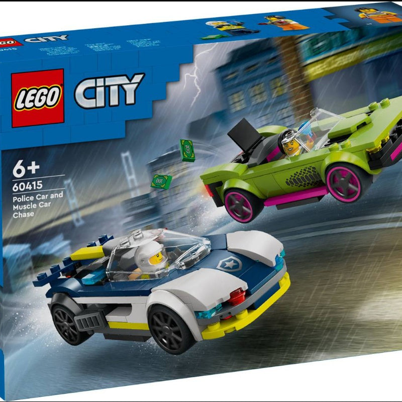 LEGO® City Police and Muscle Car Chase 60415