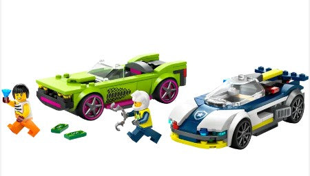 LEGO® City Police and Muscle Car Chase 60415