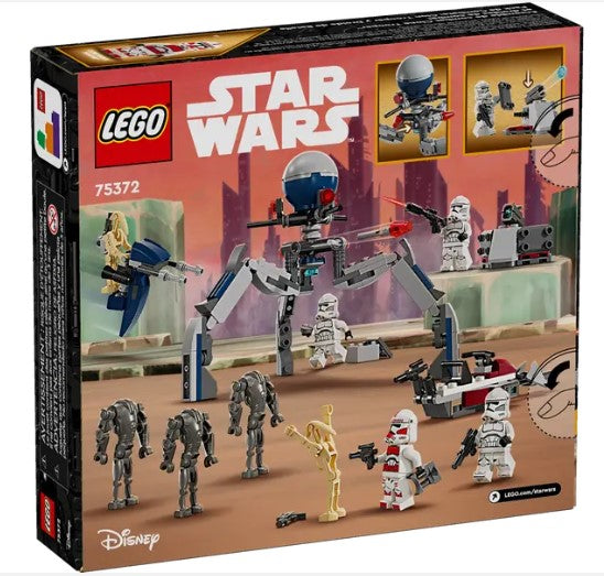 LEGO® Clone Trooper & Battle Droid Battle Pack 75372