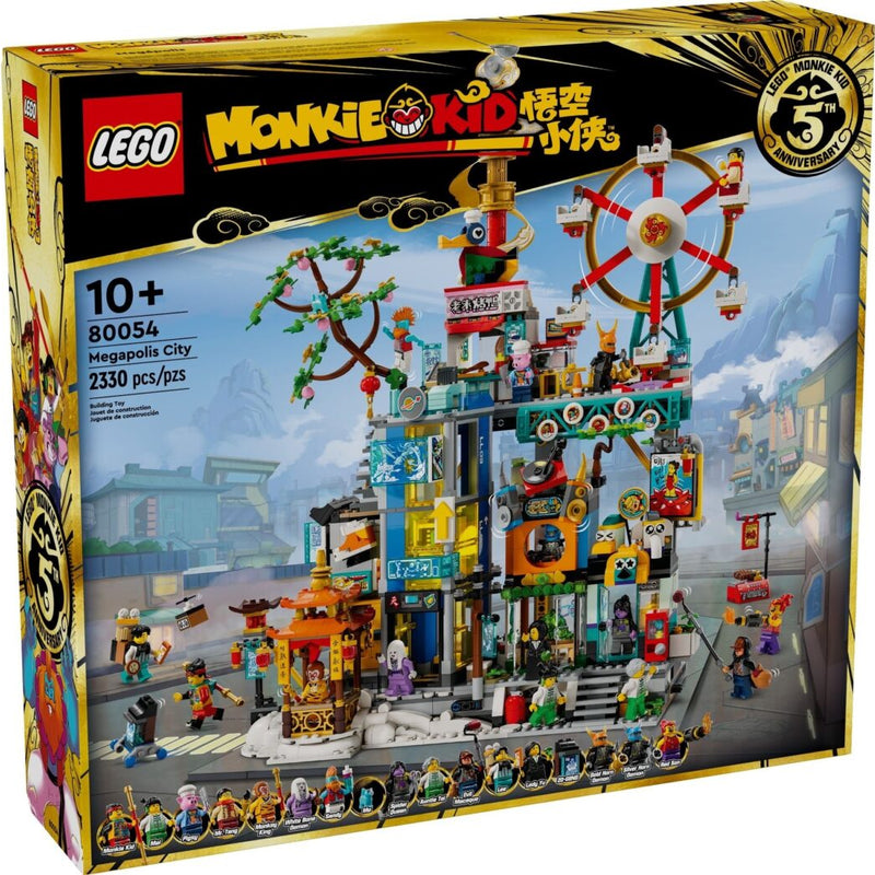 LEGO® Monkie Kid™ Megapolis City 5th Anniversary 80054