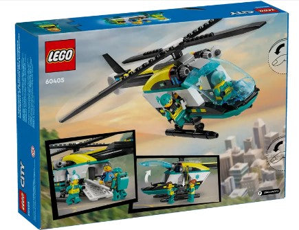 LEGO® City Emergency Rescue Helicopter 60405