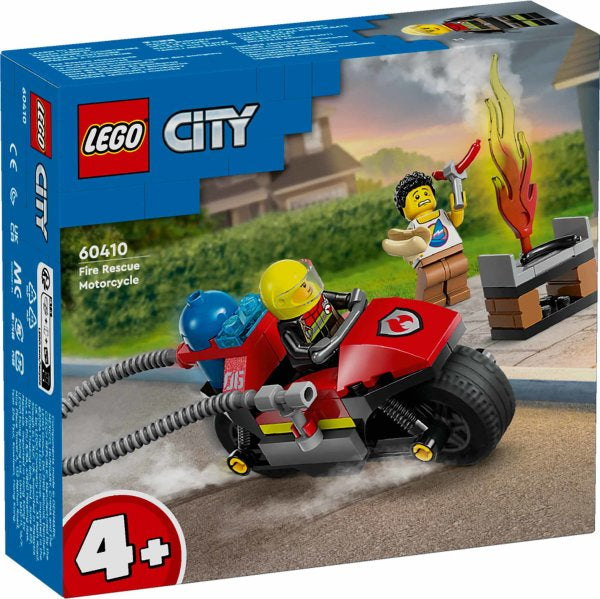 LEGO® City Fire Rescue Motorcycle 60410