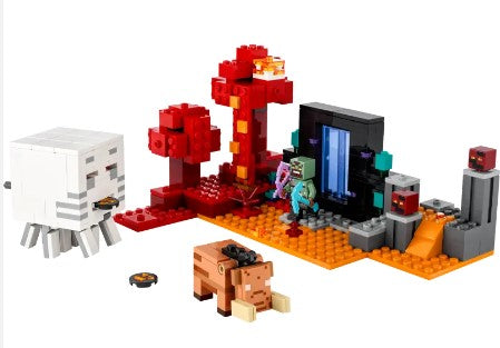 LEGO® Minecraft The Nether Portal Ambush 21255