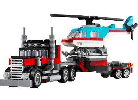 LEGO® Creator 3in1 Flatbed Truck with Helicopter 31146