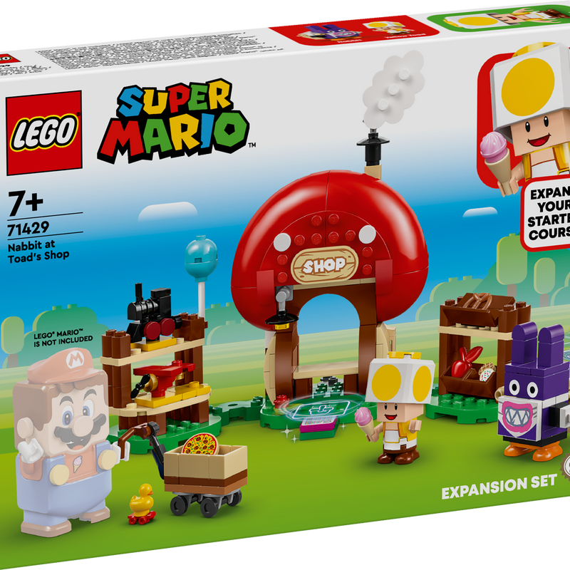 LEGO® Super Mario Nabbit at Toad's Shop Exp Set 71429