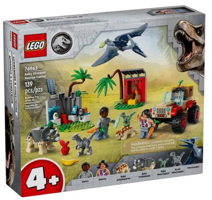 LEGO® Jurassic Baby Dinosaur Rescue Center 76963