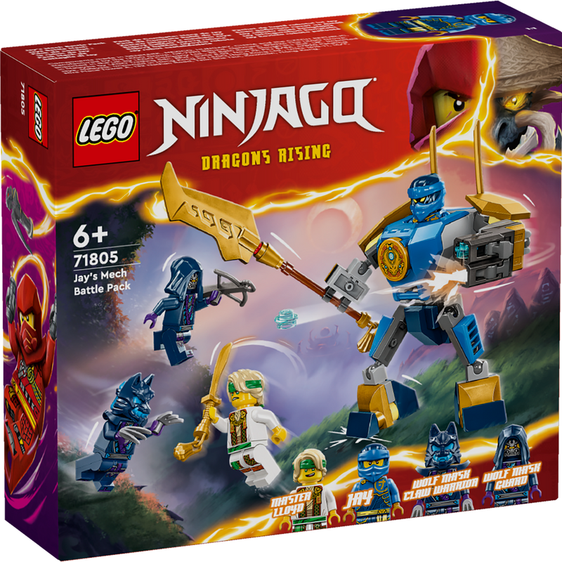 LEGO® NINJAGO® Jay's Mech Battle Pack 71805