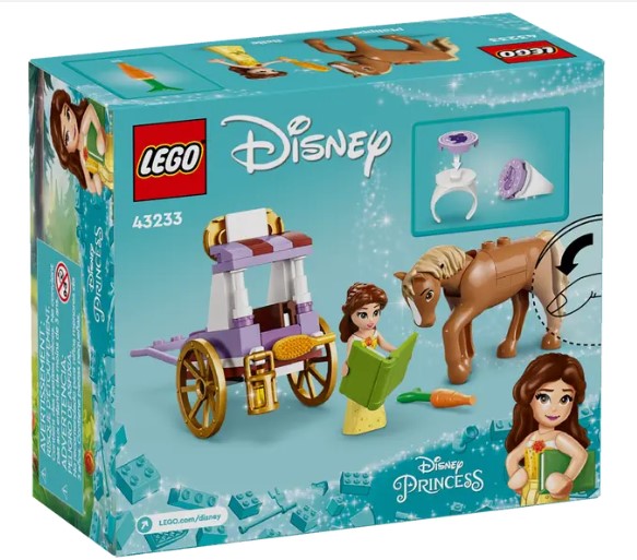 LEGO® Disney Princess Belle’s Storytime Horse Carriage 43233