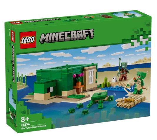 LEGO® Minecraft The Turtle Beach House 21254