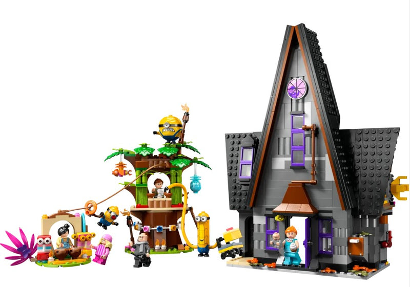 LEGO® Despicable Me 4 Minions and Gru's Family Mansion 75583