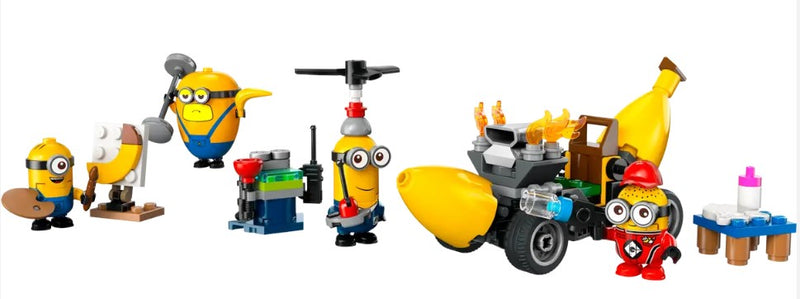 LEGO® Despicable Me 4 Minions and Banana Car 75580