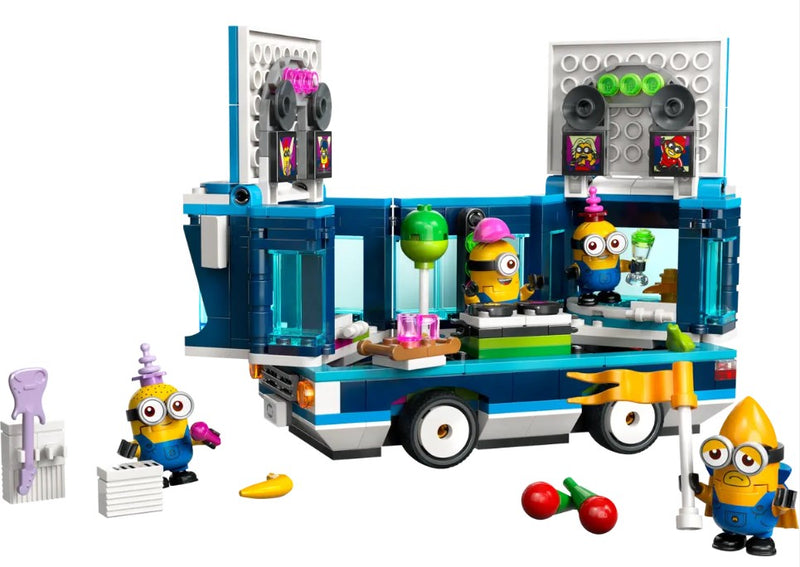 LEGO® Despicable Me 4 Minions’ Music Party Bus 75581