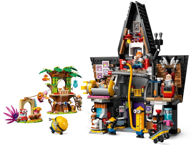 LEGO® Despicable Me 4 Minions and Gru's Family Mansion 75583