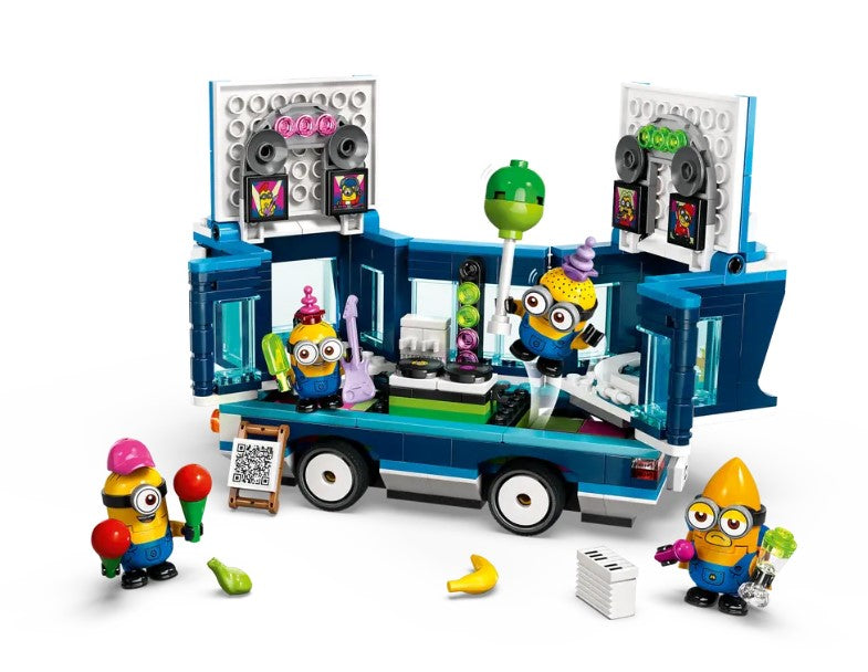 LEGO® Despicable Me 4 Minions’ Music Party Bus 75581