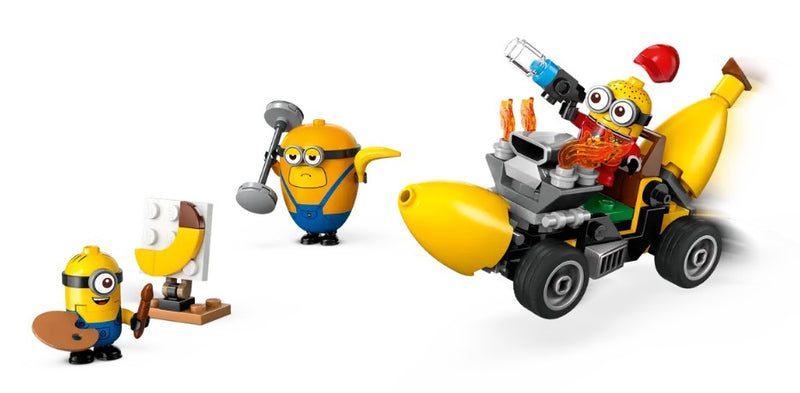 LEGO® Despicable Me 4 Minions and Banana Car 75580