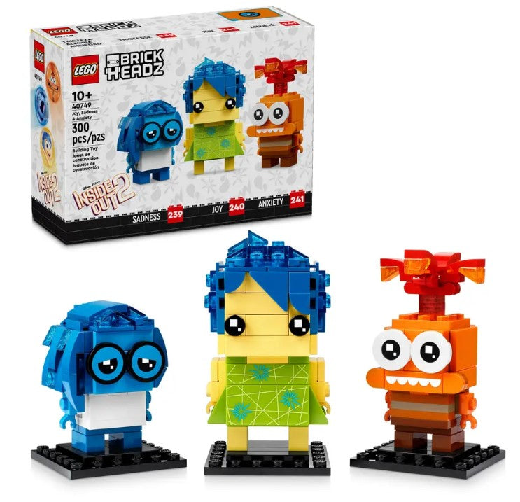 LEGO® Disney and Pixar Joy, Sadness & Anxiety 40749