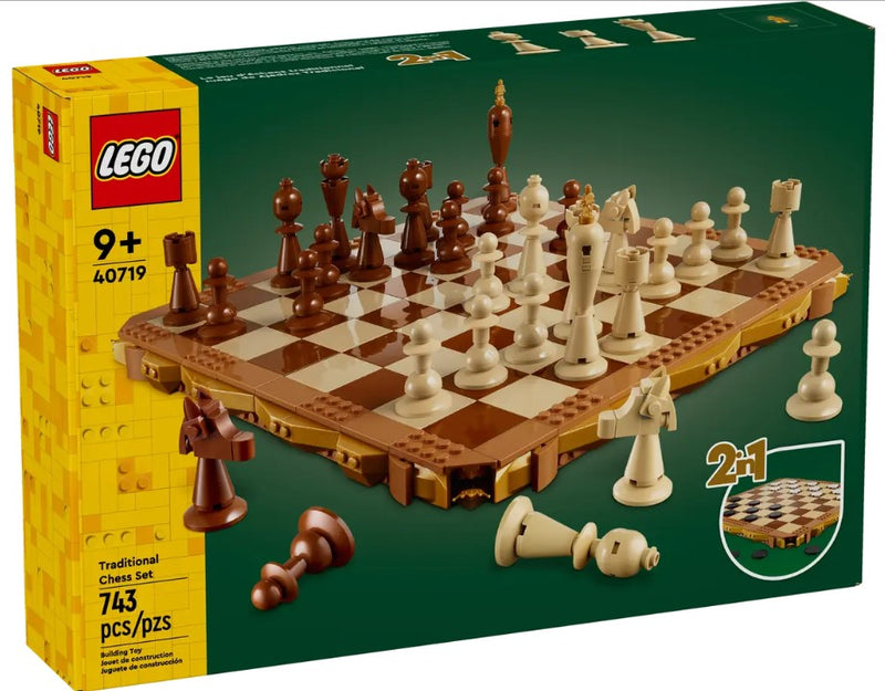 LEGO® ICONIC Traditional Chess Set 40719