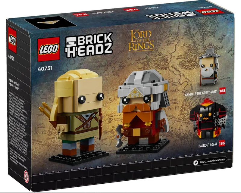 LEGO® BrickHeadz™ Legolas & Gimli™ 40751