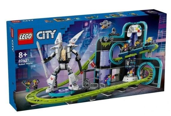 LEGO® City Robot World Roller-Coaster Park 60421