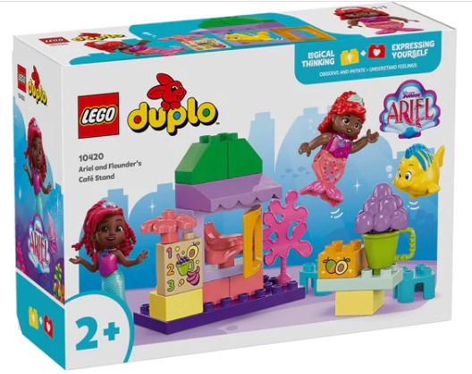 LEGO® DUPLO® Disney Ariel and Flounder’s Café Stand 10420