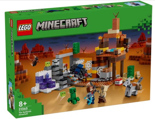 LEGO® Minecraft® The Badlands Mineshaft 21263 – LEGOLAND® Malaysia ...