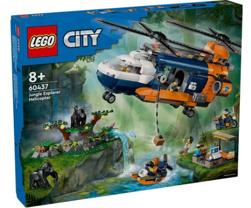 LEGO® Jungle Explorer Helicopter at Base Camp 60437