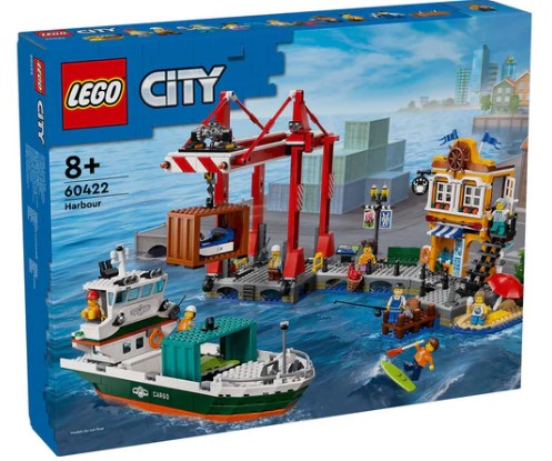 LEGO® City Seaside Harbor with Cargo Ship 60422