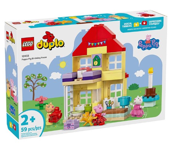 LEGO® DUPLO® Peppa Pig Birthday House 10433