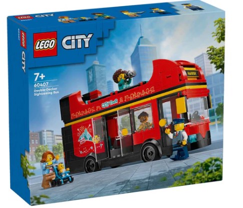 LEGO® Red Double-Decker Sightseeing Bus 60407