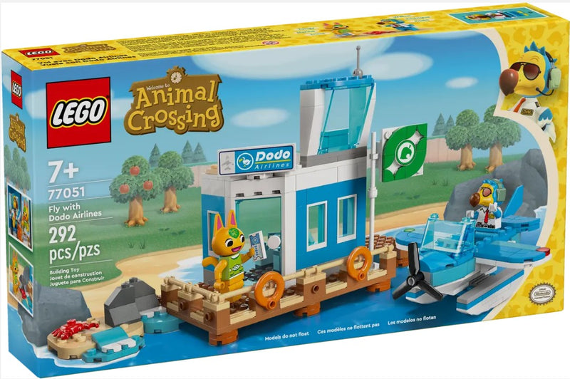 LEGO® Animal Crossing™ Fly with Dodo Airlines Airport 77051