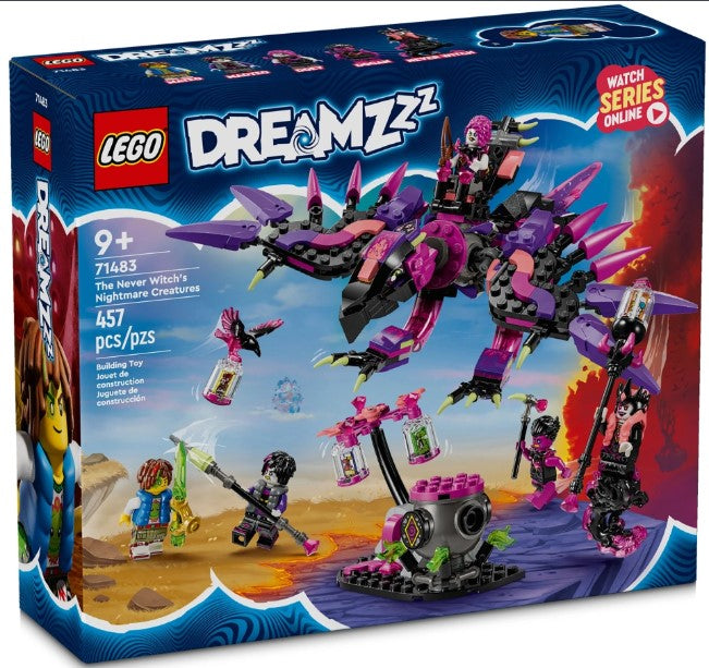 LEGO® DREAMZzz™ The Never Witch’s Nightmare Creatures 71483