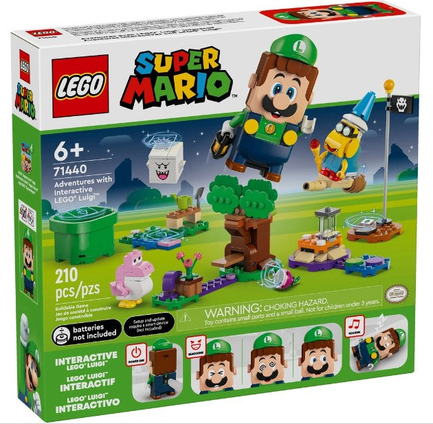 LEGO® Adventures with Interactive LEGO® Luigi™ 71440