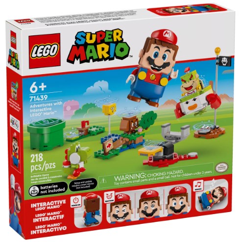 LEGO® Adventures with Interactive LEGO® Mario™ 71439