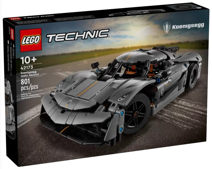 LEGO® Koenigsegg Jesko Absolut Grey Hypercar 42173