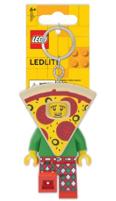 LEGO® Iconic Pizza Guy LED luminous Key Chain KE176H