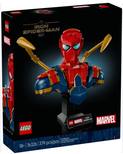LEGO® Marvel Iron Spider-Man Bust 76326