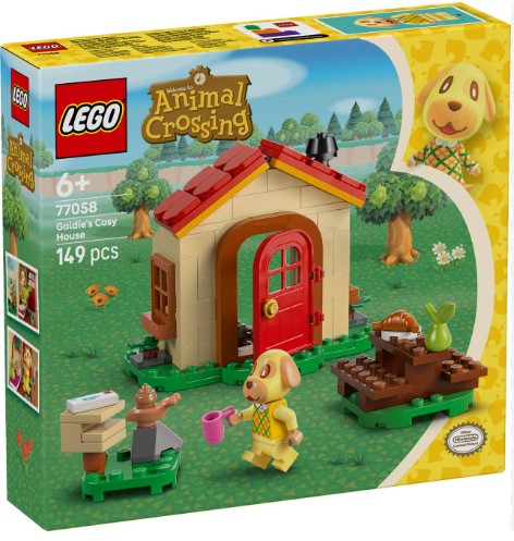 LEGO® Animal Crossing™ Goldie’s Cozy House 77058