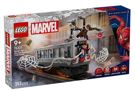 LEGO® Marvel Spider-Man vs. Doc Ock Subway Train Scene 76321