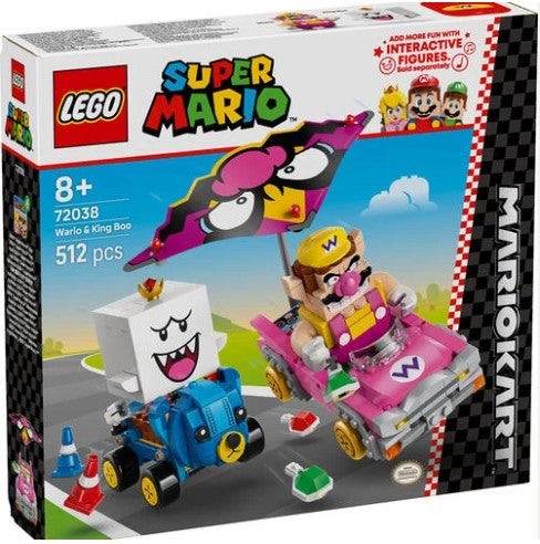 LEGO® Super Mario™: Mario Kart™ – Wario & King Boo 72038