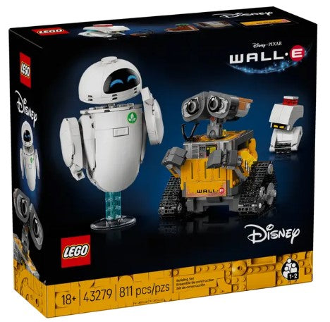 LEGO® Disney and Pixar WALL-E and EVE 43279