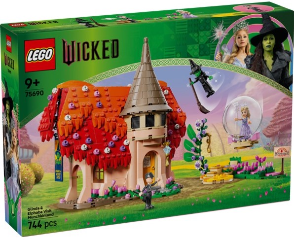 LEGO® Wicked Glinda & Elphaba Visit Munchkinland 75690