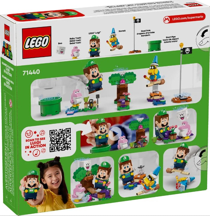 LEGO® Adventures with Interactive LEGO® Luigi™ 71440