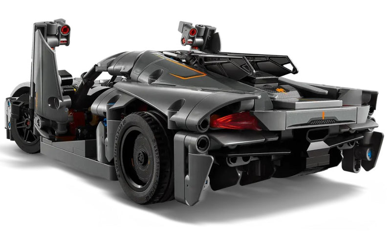 LEGO® Koenigsegg Jesko Absolut Grey Hypercar 42173