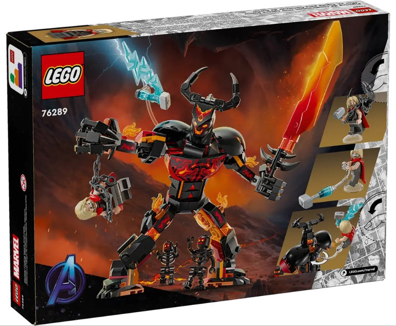 LEGO® Marvel Thor vs. Surtur Construction Figure 76289