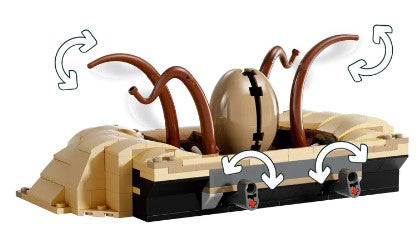 LEGO® Star Wars™ Desert Skiff & Sarlacc Pit 75396