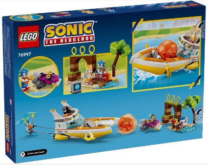 LEGO® Tails’ Adventure Boat 76997