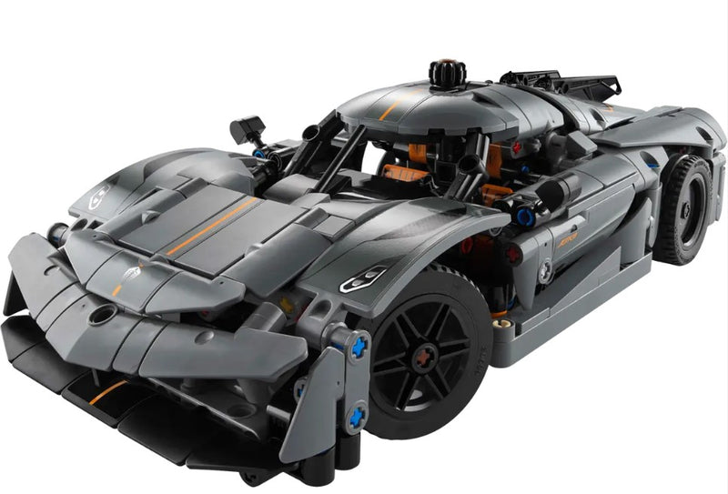 LEGO® Koenigsegg Jesko Absolut Grey Hypercar 42173