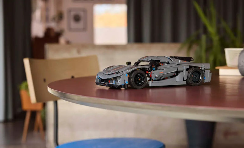 LEGO® Koenigsegg Jesko Absolut Grey Hypercar 42173