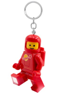 LEGO® Iconic Spaceman Red LED luminous Key Chain KE10HR