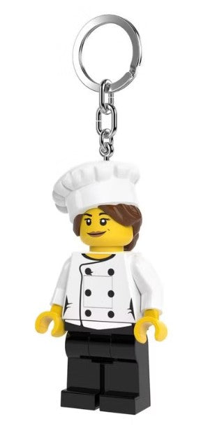 LEGO® Iconic Gourmet Chef LED luminous Key Chain KE218H